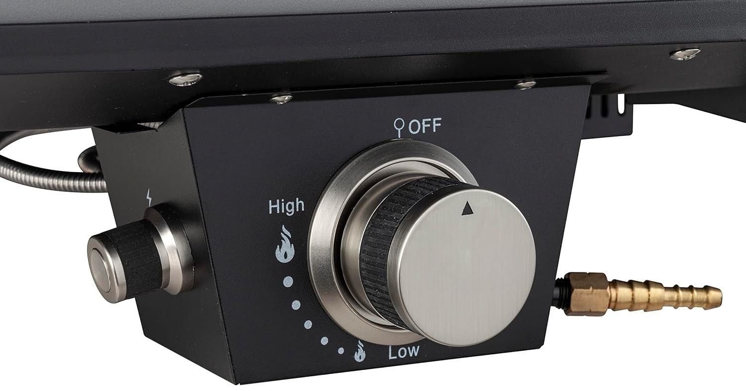 Electric ignition heat control dial